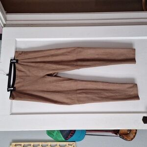 Lysse faux suede leggings. Size L